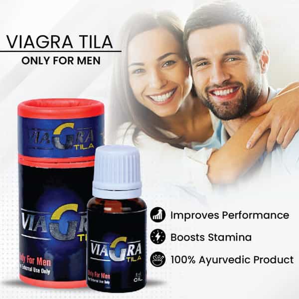 Cipzer Viagra Tila Oil 5Ml | Supports Mens Vitality| Stamina & Overall Wellness