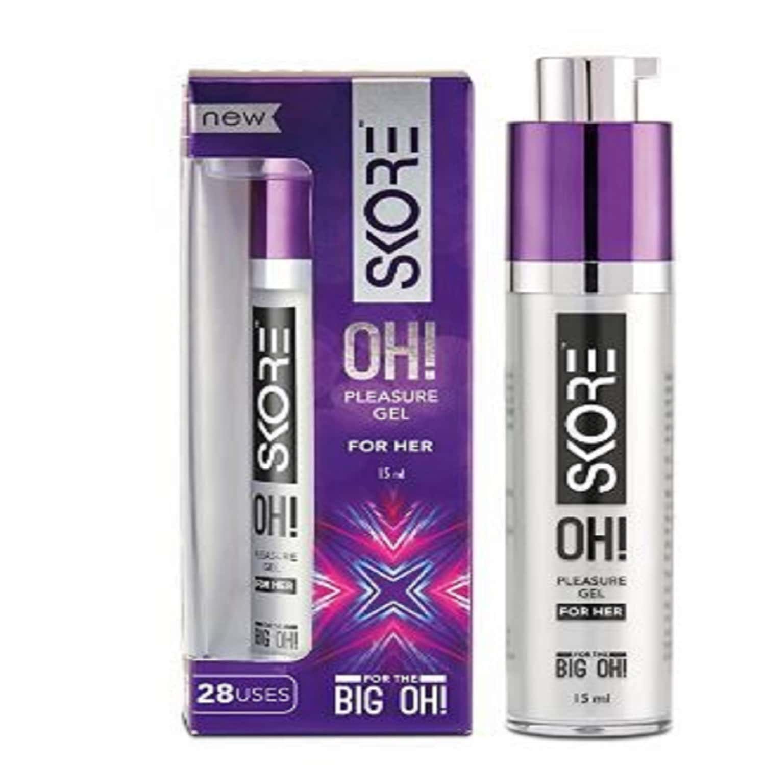 Skore Oh! Stimulant Pleasure Gel 15ml || Intensifies Her Climax