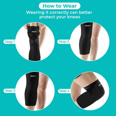 Boldfit Knee Caps For Women & Men Knee Support For Men Gym Knee Cap For Men Knee Pain Relief - Xl