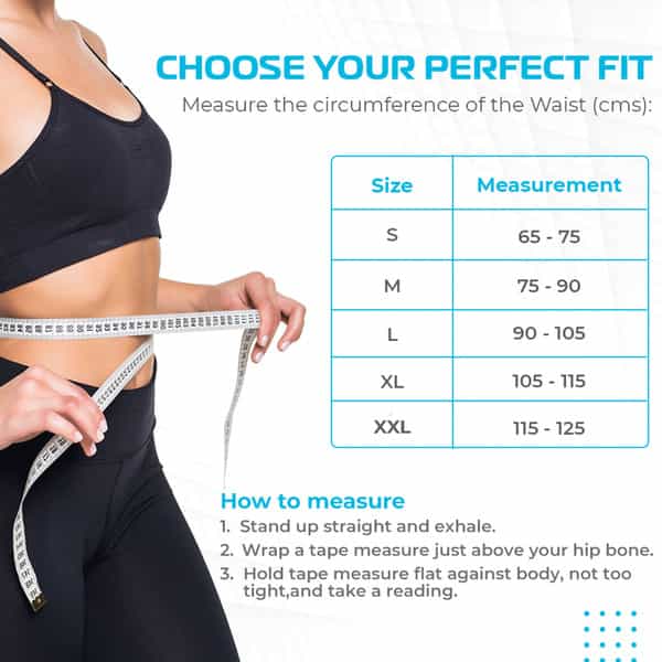 Vissco Abdominal Belt (8") |Supports The Weak Abdominal Muscles To Relieve Pain - Small (Beige)