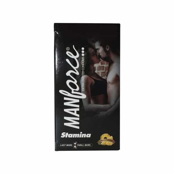 Manforce Extra Dotted Pineapple Flavour Condom 20'S