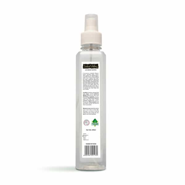 Indus Valley Natural Jasmine Water Facial Toner - Chemical Free - 250 Ml