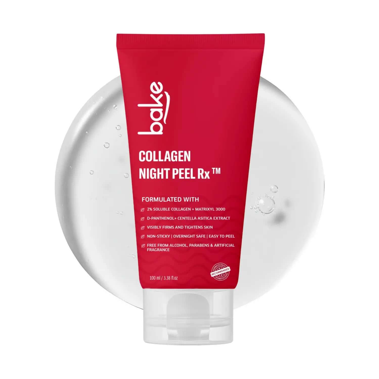 Buy BAKE COLLAGEN PEEL OFF MASK WITH MATRIXYL 3000 FOR SKIN TIGHTENING &  ANTI-AGING CARE (100ML) Online & Get Upto 60% OFF at PharmEasy