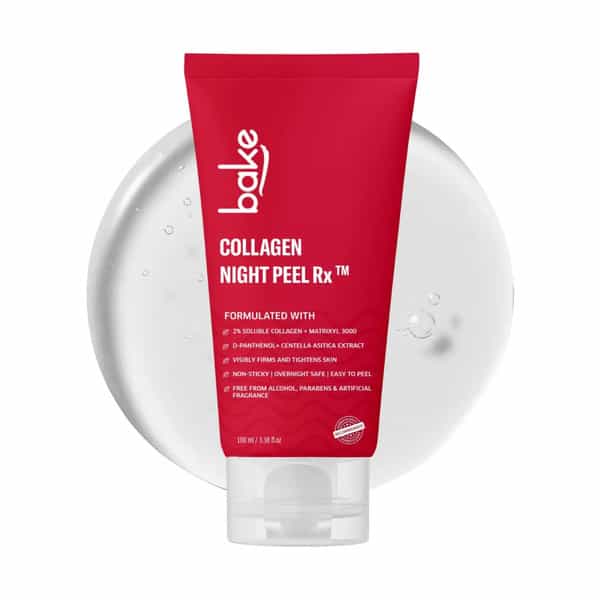 Bake Collagen Peel Off Mask With Matrixyl 3000 For Skin Tightening & Anti-Aging Care (100Ml)