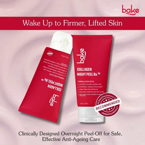 Bake Collagen Peel Off Mask With Matrixyl 3000 For Skin Tightening & Anti-Aging Care (100Ml)