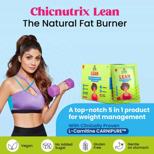 Chicnutrix Lean - Weight Management Fat Burner |30 Sachets |150 Gm Box (Mango)