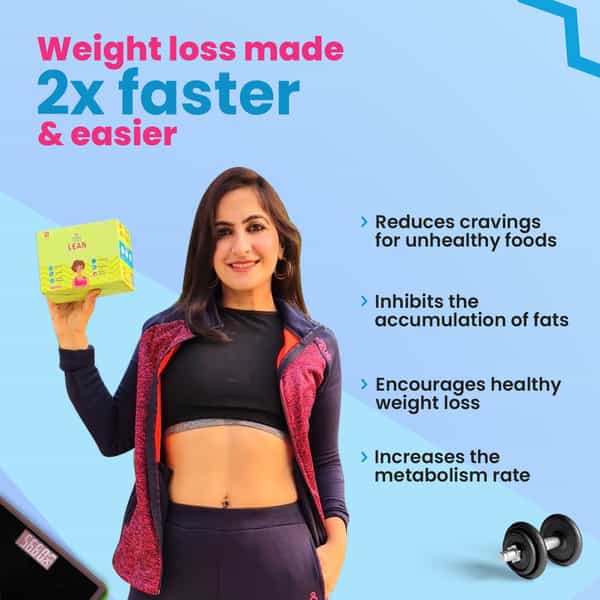 Chicnutrix Lean - Weight Management Fat Burner |30 Sachets |150 Gm Box (Mango)