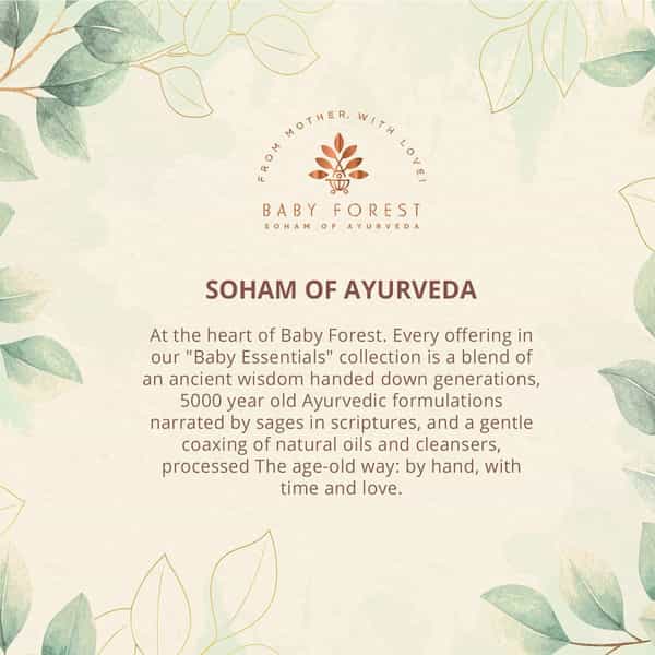 Baby Forest Surya Kawach Baby Sunscreen Lotion Spf 15 | 100 Gm & Khilta Mukhra Baby Face Cream 50 Gm