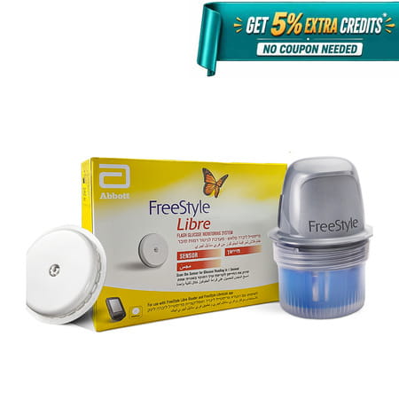 Freestyle Libre Sensor Continuous Glucose Monitoring Device 1 No'S