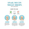 Love Earth Snail Mucin Milky Drops Face Serum - 30ml