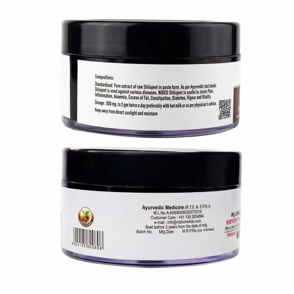 Nidco Shilajit Resin 50 Gm