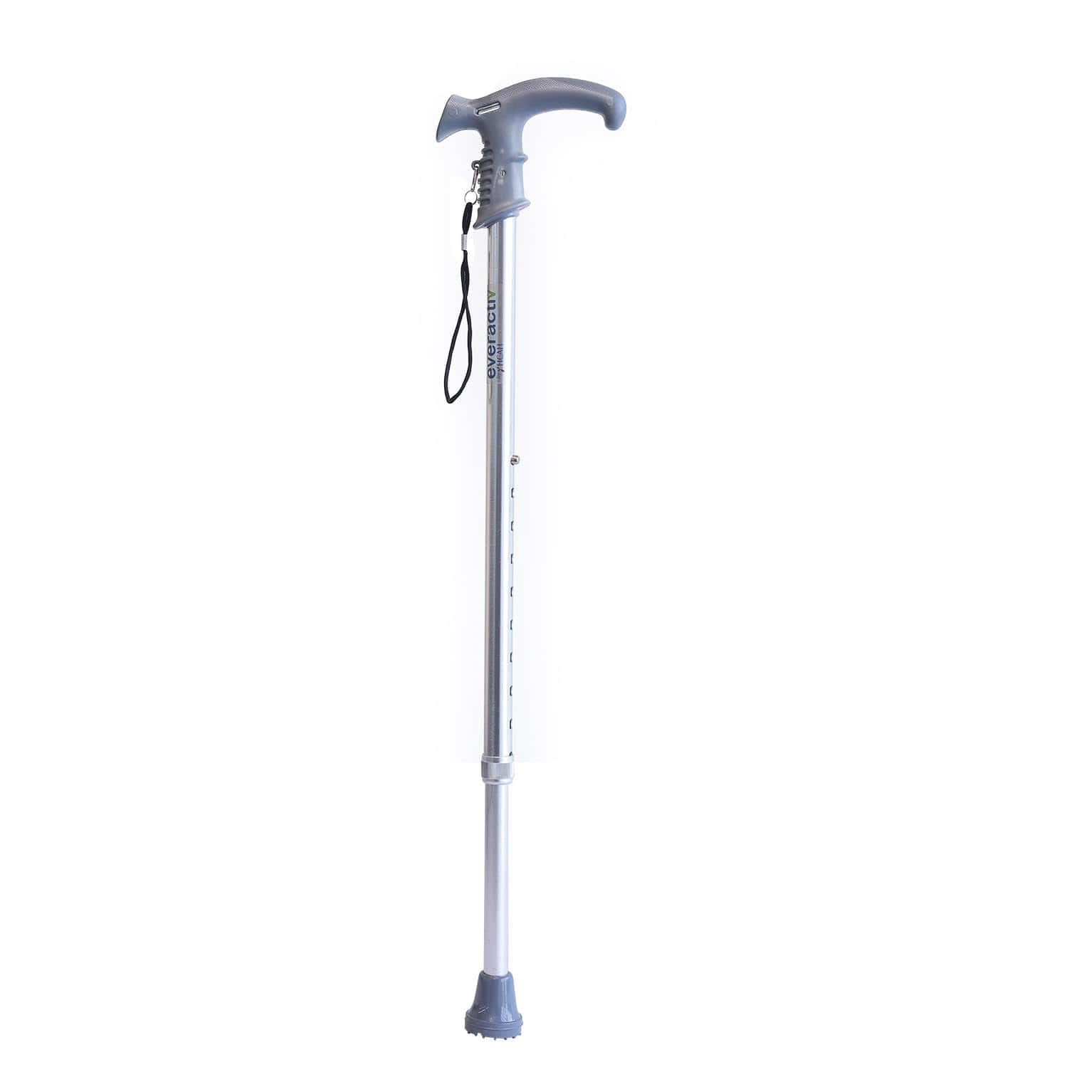 Everactiv Height Adjustable Walking Stick For Men & Women