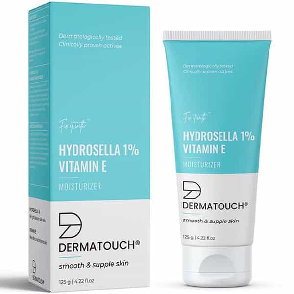 Dermatouch Hydrosella & Vitamin-E Moisturizer For Face | Daily Moisturizer - All Skin Types - 125G