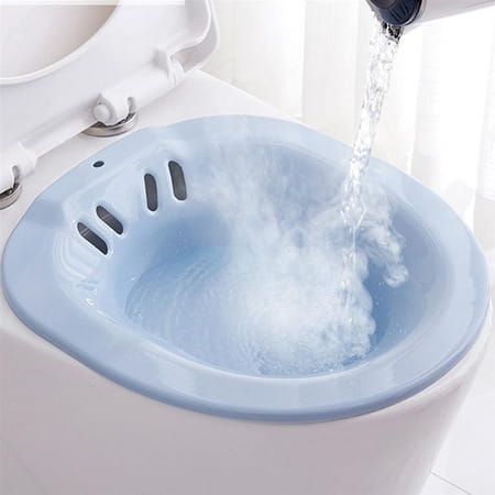The Empress Wash Bidet/Sitz Tub For Woman - Portable - Mess Free - Fits All Sizes Of Comodes