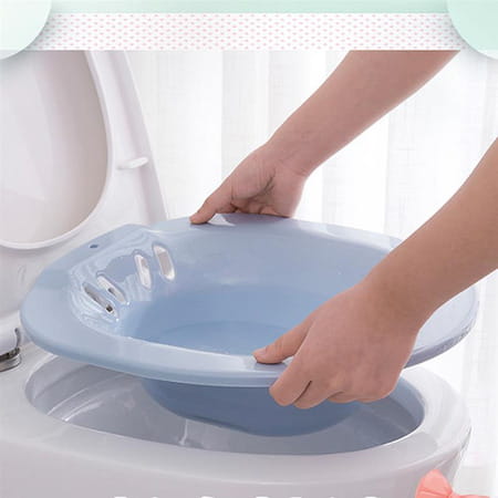 The Empress Wash Bidet/Sitz Tub For Woman - Portable - Mess Free - Fits All Sizes Of Comodes