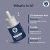 Dermistry 2% Hyaluronic Acid 5% Pga Vit B5 Moisturiser Face Serum For Sensitive & Dry Skin 30Ml