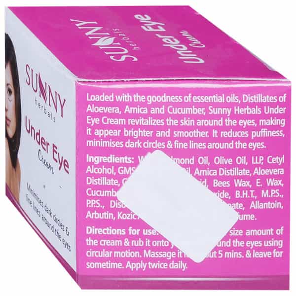 Sunny Herbals Under Eye Cream 50 Gm