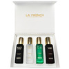 La French Classic Luxure Oud, White Gold, Black Gold, 0.6 Eau De Parfum Gift Set 4 X 20Ml For Unisex