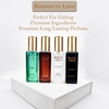 La French Classic Luxure Oud, White Gold, Black Gold, 0.6 Eau De Parfum Gift Set 4 X 20Ml For Unisex