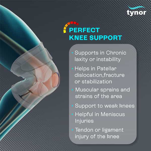 Tynor J 01 Neoprene Hinged Knee Support Xl