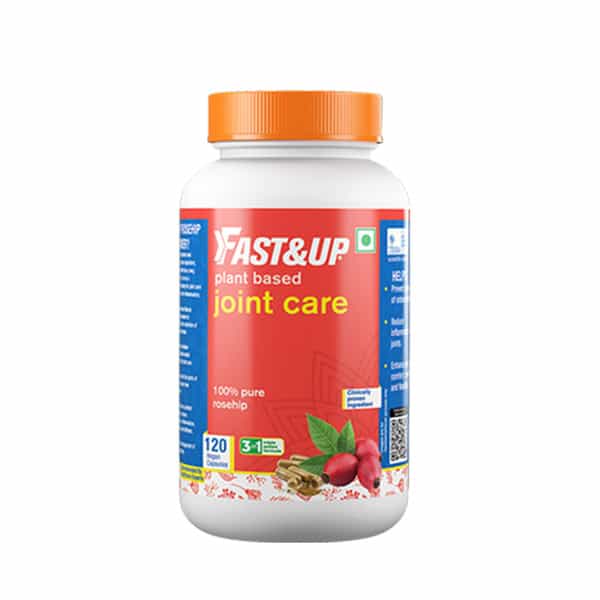Fast&Up Plant Based Vegan Joint Care With Natural Rosehip (120 Tablets)