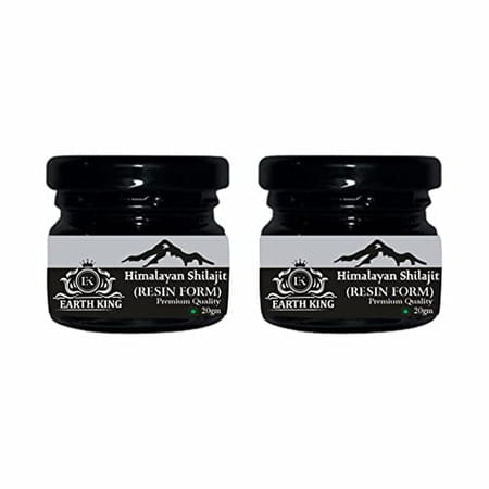 Earth King Himalayan Shilajit/Shilajit Resin (Semi Liquid) - 40gm (Pack Of 1)