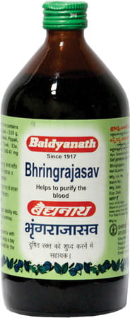 Baidyanath Asli Ayurved Bhringrajasava 450 Ml (Pack Of 2)