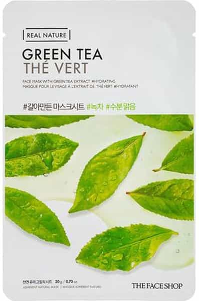 The Face Shop Real Nature Green Tea Masksheet