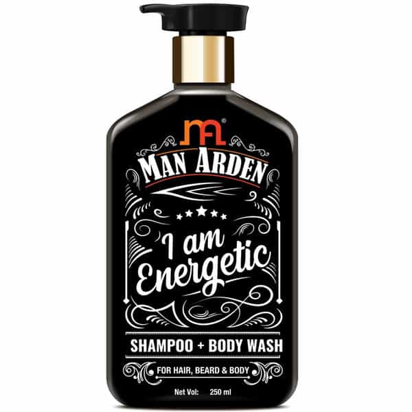 Man Arden I Am Energetic Shampoo + Body Wash No Sulphate No Paraben 250 Ml