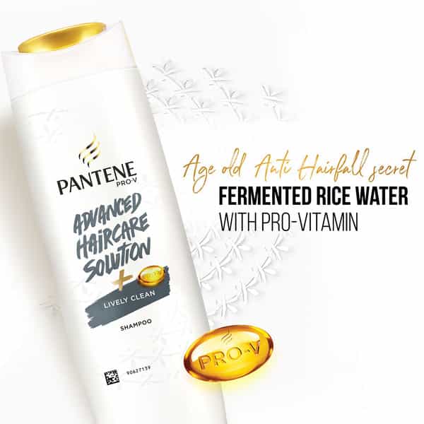 Pantene Advanced Hair Care Solution Lively Clean Shampoo - 200Ml