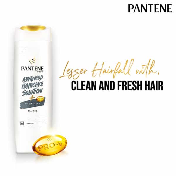 Pantene Advanced Hair Care Solution Lively Clean Shampoo - 200Ml