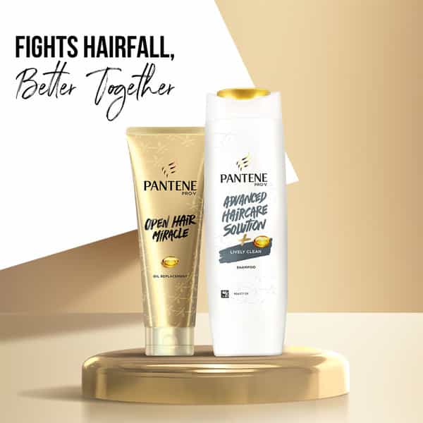 Pantene Advanced Hair Care Solution Lively Clean Shampoo - 200Ml