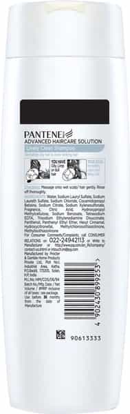 Pantene Advanced Hair Care Solution Lively Clean Shampoo - 200Ml