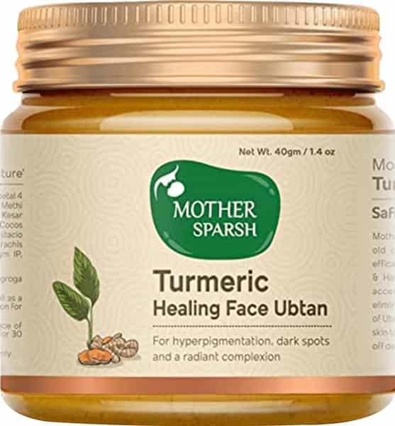 Mother Sparsh Turmeric Healing Face Ubtan Powder For Dark Spots & Radiance-40Gm