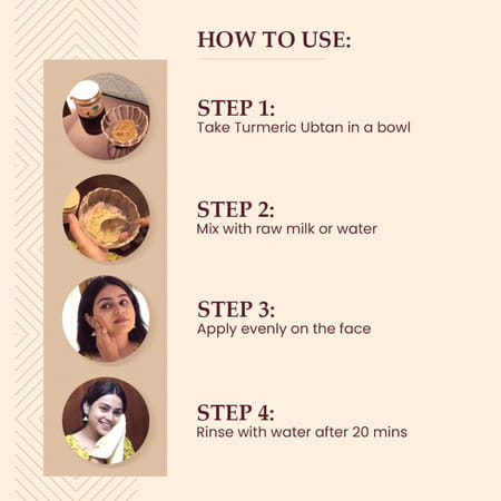 Mother Sparsh Turmeric Healing Face Ubtan Powder For Dark Spots & Radiance-40gm