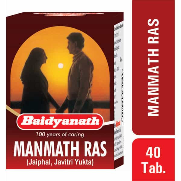 Baidyanath Asli Ayurved Manmath Ras - 40 Tablets