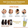 Oxyglow Herbals Keratin Hair Serum 100Ml |Enriched With Moroccan Argan Oil| Sulfate Free(Pack Of 1)