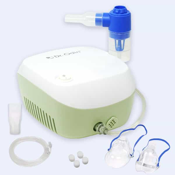 Dr. Odin Ons 105 Smart Portable Nebulizer Pediatric To Adult Use Stylish White & Green 1 No's