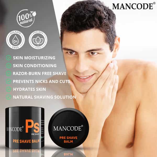 Mancode Pre Shave Balm | 100Gm