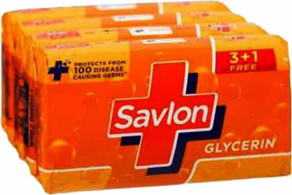 Savlon Glycerin Soap - 75G(Buy 3 Get 1 Free)