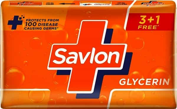 Savlon Glycerin Soap - 75G(Buy 3 Get 1 Free)