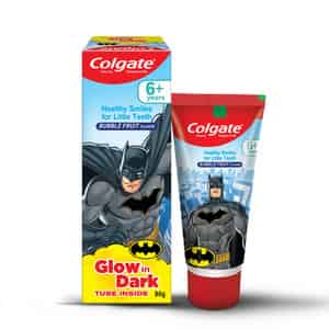 Colgate Anticavity Kids Batman Bubble Fruit Toothpaste (6+ Years) Tube Of 80 G