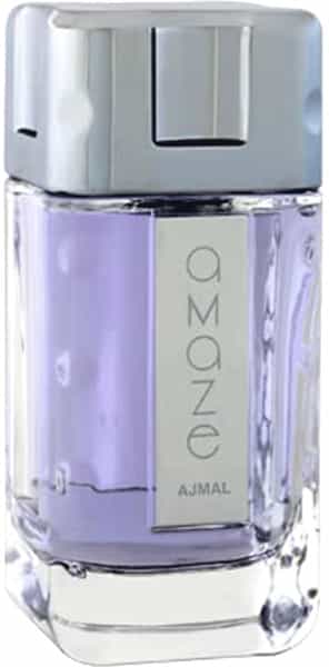 Ajmal Amaze Eau De Parfum Long Lasting Woody Scent Spray 100 Ml Gift For Men - Made In Dubai