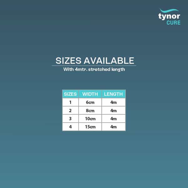Tynor Tynocrepe | Beige | 10Cm X 4M | 1 Unit