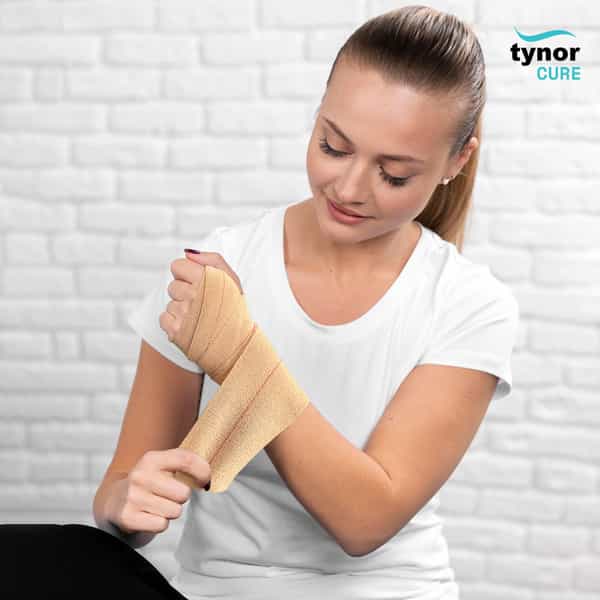 Tynor Tynocrepe | Beige | 10Cm X 4M | 1 Unit