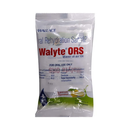 Walyte Ors Lemon Flavour Sachet 4.4gm