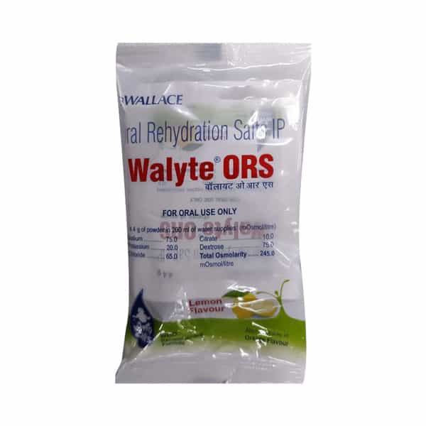 Walyte Ors Lemon Flavour Sachet 4.4Gm