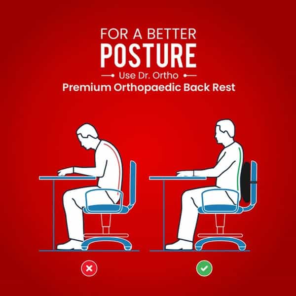 Dr Ortho Premium Orthopaedic Back Rest