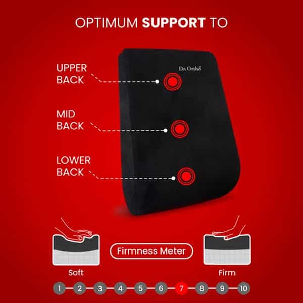 Dr Ortho Premium Orthopaedic Back Rest