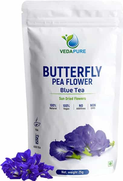 Vedapure Natural Blue Tea Coolers Cocktails Horeca - 25Gm